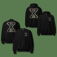 Image 7 of Camo X Hoodie & Crewneck
