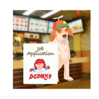 JOB APPLICATION STICKER