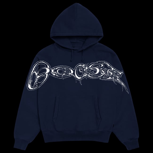 "Script" Hoodie (Navy)