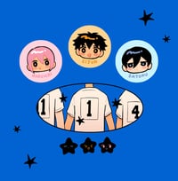 Image 3 of daiya rookies sticker sheet