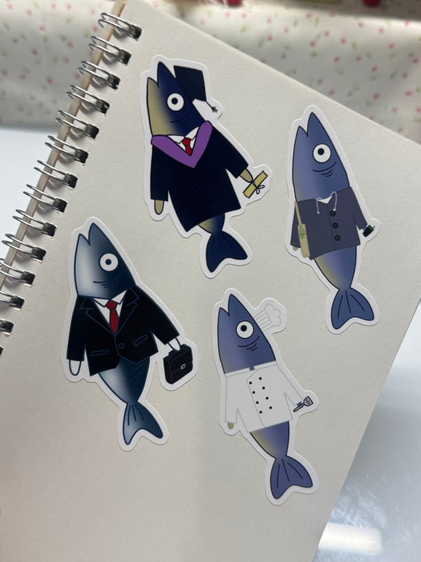 Image of Fish Sticker Bundle