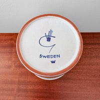 Image 2 of Gustavsberg Faience Cylindrical Vase