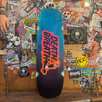 Image 1 of 9.5" Double 'Grave' Shovel skateboard deck
