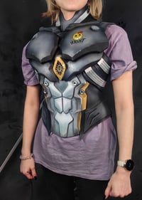 Image 2 of Billy the Kid Chest Armor Template - DIY Cosplay Pattern