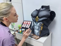 Image 6 of Billy the Kid Chest Armor Template - DIY Cosplay Pattern