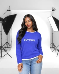 Image 3 of BOY MOM sweater
