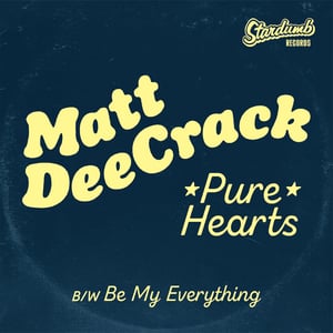 Image of Matt DeeCrack – Pure Hearts 7" (green)