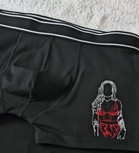Image 4 of Custom embroidered outline boxers