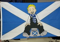 Oor Wullie World cup 2026  flag  5 x 3 feet 