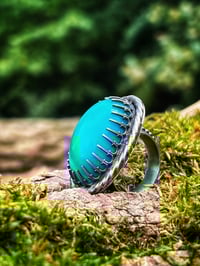 Image 3 of Bold Turquoise Ring