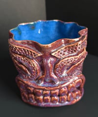 Image 2 of Maroon (Blue inside) Tiki