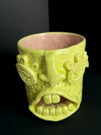 Image 2 of Lime Tiki (Light Pink Inside)