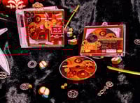 Image 2 of Mini Cd Charm Red Puppet Tux Dave- Homestuck