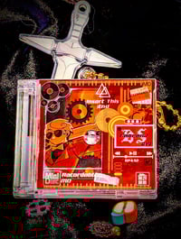 Image 1 of Mini Cd Charm Red Puppet Tux Dave- Homestuck