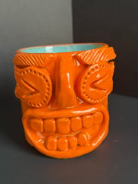 Image 1 of Orange (Blue Inside) Tiki