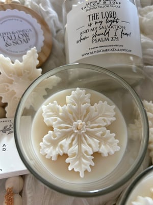 Image of Scripture Candle -Old Fashioned Beeswax & Coconut 8oz Candle