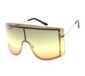 Trendy Rimless Oversize Glasses 