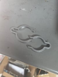 Image 1 of Chopper Frame Clamps