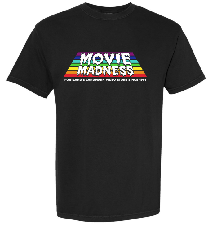 Image of Movie Madness Rainbow Logo T-Shirt
