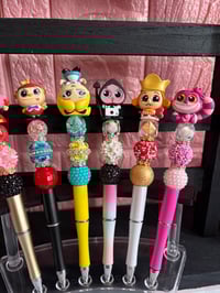 Image 2 of Alice in Wonderland–themed beaded pen collection ✨🐇