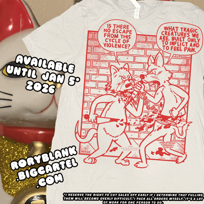 Image of Cycle of Violence (Order by Jan 5th 2026) - Off White