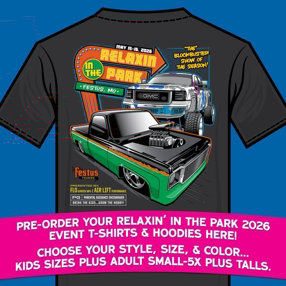 Image of Relaxin' in the Park '26 Event Shirt PRE-ORDER