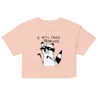 Image 5 of Women’s crop top CAUSE PROBLEMS