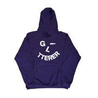 Image 1 of Purple Smiley Hoodie