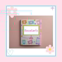 Image 1 of Libreta Recetario Personalizado