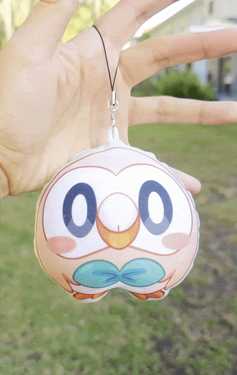 Image 3 of Rowl Pillow Keychain