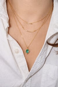 Image 2 of Victorian Emerald Necklace