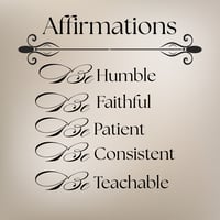 Image 2 of Affirmations - Inspired Spaces Wall Decal 