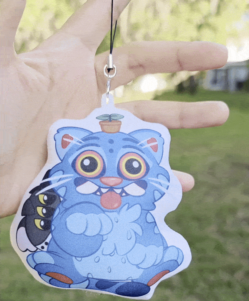 Image 3 of Derpy & Sussie Pillow Keychain