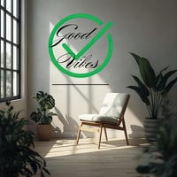 Image 1 of Good Vibes - inspired Spaces Wall Decal 
