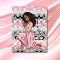 Image 2 of Planner Dashboard Cover - Coa*h Prayer Faith Gradient