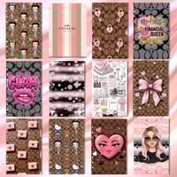 Image 2 of Planner Dashboard Cover - set of 12 Coa*h Love