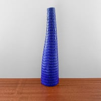 Image 1 of Gustavsberg Reptil Blue Vase