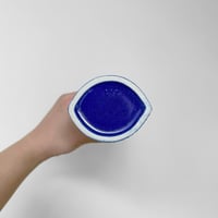 Image 4 of Gustavsberg Reptil Blue Vase