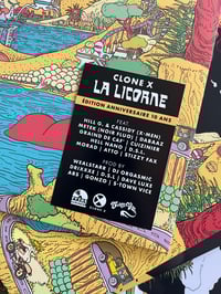 Image 5 of BUNDLE CLONE X - LA LICORNE  (VINYLE + WHITE TEE) 