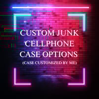 Image 1 of Customized Junk Cellphone Case Options 