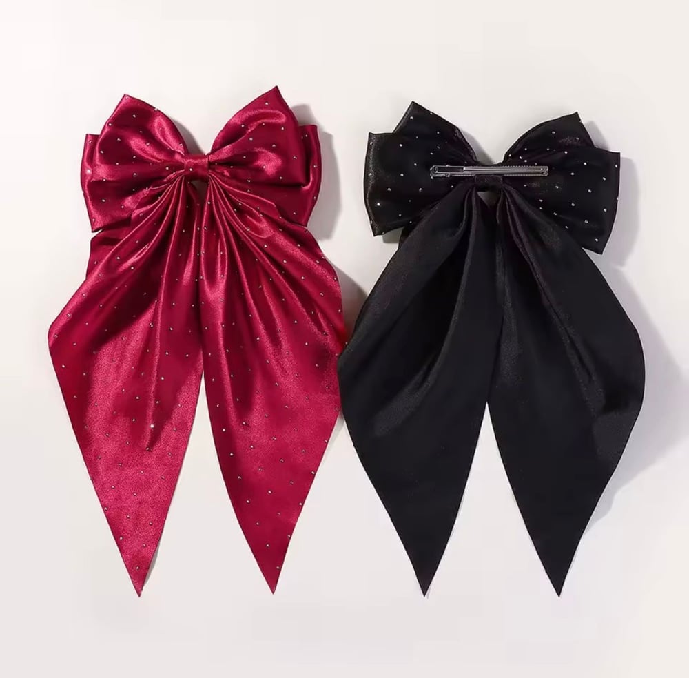 Image of Crystal Hair Bows 💎