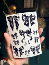 Image 5 of CLEAR BOW STICKERS 