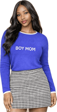 Image 2 of BOY MOM sweater