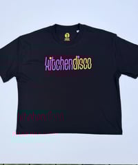 Image 2 of Kitchen Disco - Women's Cropped Boxy 100% Organic Cotton Tee Shirt