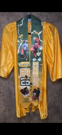 Image 2 of Custom Graduate Photo Stole 