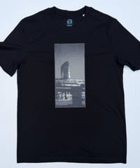Image 2 of Pixelated Skyline - 100% Organic Cotton, Eco, Sustainable Tee Shirt