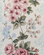 1980s Vintage Marks & Spencer Wallpaper Rolls - Cottagecore Floral Chintz St Michaels - (Set of 3) thumbnail 3