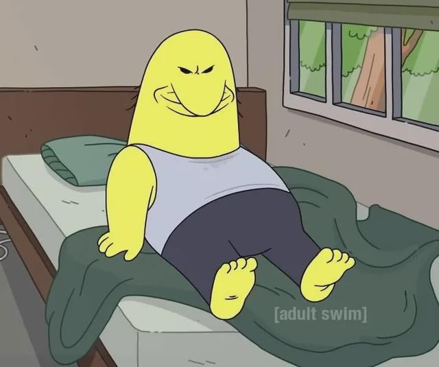 Evil faced Charlie sculpture 