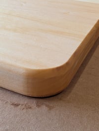 Image 3 of Handcrafted Hard Wood Cutting Board with Handle | Personalized Engraving | Chopping, Serving, Decor