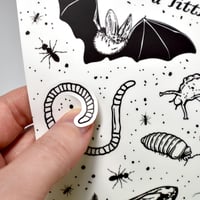 Image 2 of Just Little Guys Sticker Sheet